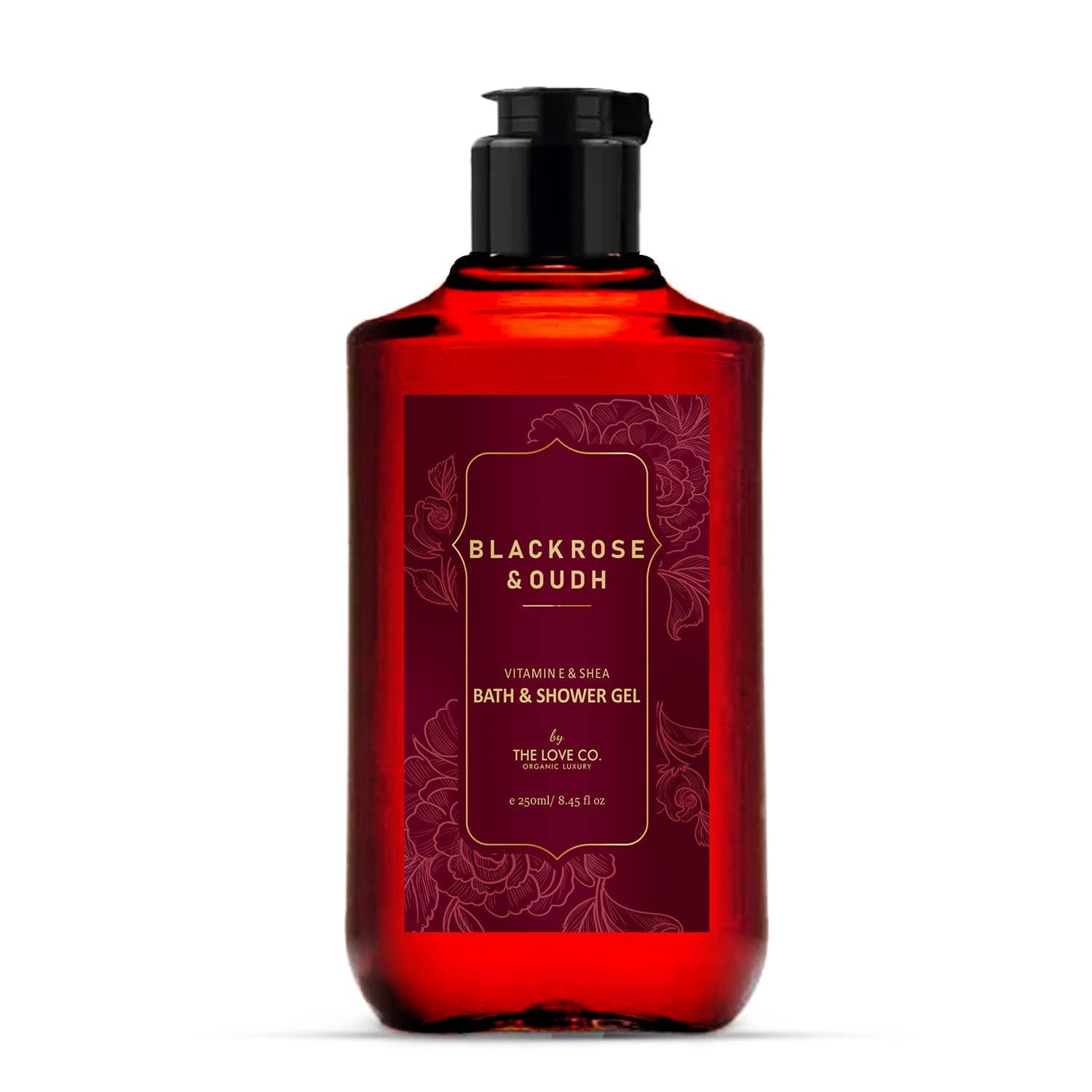 THE LOVE CO Luxury Black Rose & Oud Body Wash - 250ml