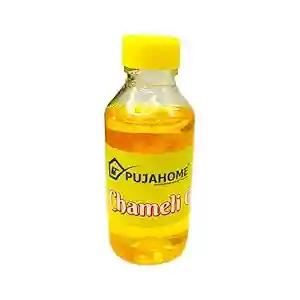 Pujahome Chameli Oil For Hanuman Puja| Jasmine Oil Hanuman Ji Chola Puja | Jasmine Flower Oil | Chemali Oil For All Puja 100 ml Bottle(Pack of 2)