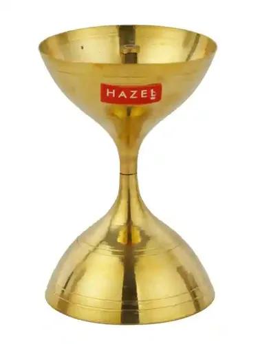 Hazel Nanda Deep Brass Diya Oil Lamp Puja