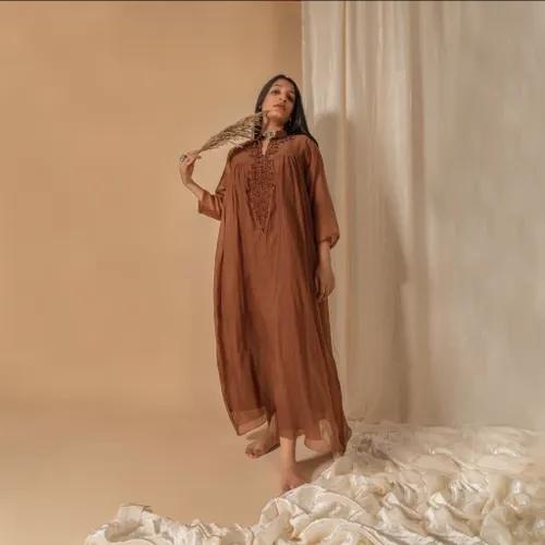 Coffee Brown Kurti Dress