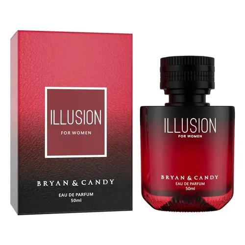 Bryan & Candy Illusion: A 50ml Pack of Long-Lasting Fresh & Soothing Women's Perfume (EDP)