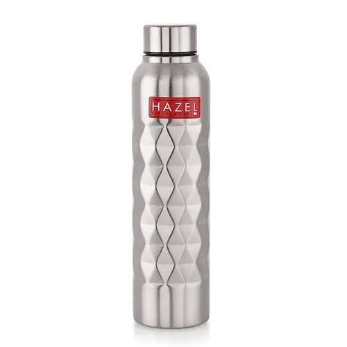 HAZEL Steel Water Bottle  Loch S1 | Stainless Steel Single Wall Fridge Water Bottle For Office | School | Trekking | Hiking | Travel