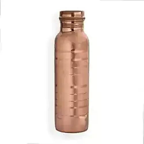 ALODIE - Copper Water Bottle 1 litre - Pure Tamba Bottle 1 litre - Original Copper Bottle with Ayurvedic Benefits