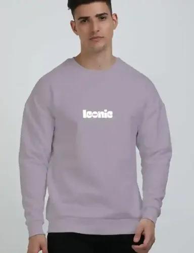 Iconic Unisex Oversized pullover sweatshirt - Lavender