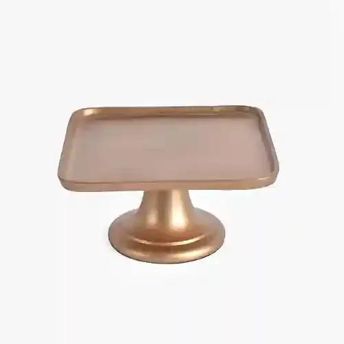 CASA DECOR House of Desserts Gold Cake Stand