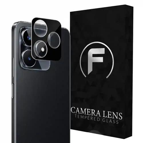 FIRST MART Camera Lens Protector for Realme Narzo N53 5G | Tempered Glass 9H Hardness Camera Cover Screen Protector | Black & Case Friendly