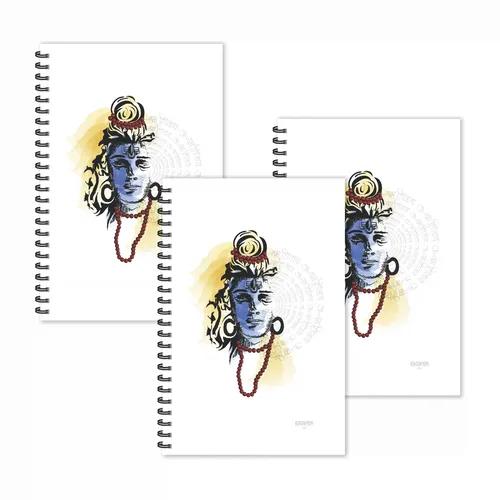 Art Bholenath Ruled Diaries - Pack Of 3