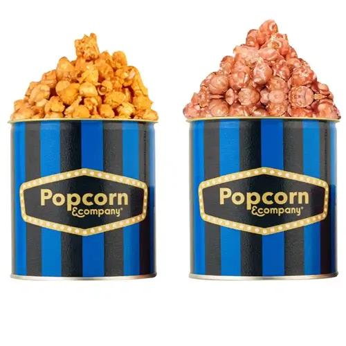 Popcorn & Company Festive Gift Combo- 190 Gm(Crunchy Litchi -130 Gm & Cheddar Cheese Popcorn -60 Gm)