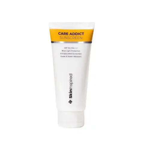 SkinInspired Care Addict Encapsulated Sunscreen Spf 50 Pa++++ | Broad Spectrum Uv A, Uv B & Blue Light Protection Ceramides | No White Cast For All Skin Type | For Men & Women