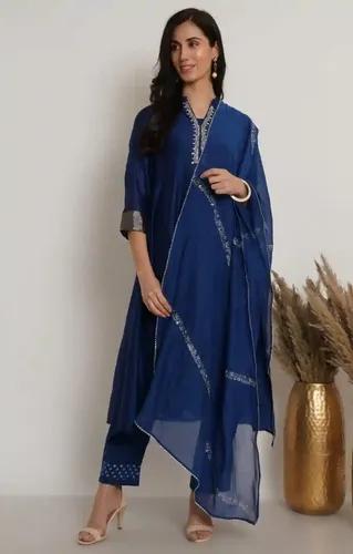 Blue Kurta Set