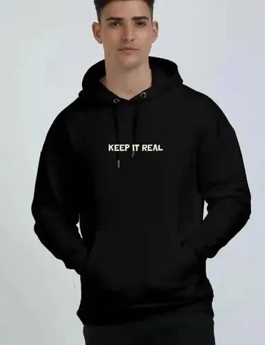 Keep it real - Unisex Oversized hooded sweatshirt - Hoodie