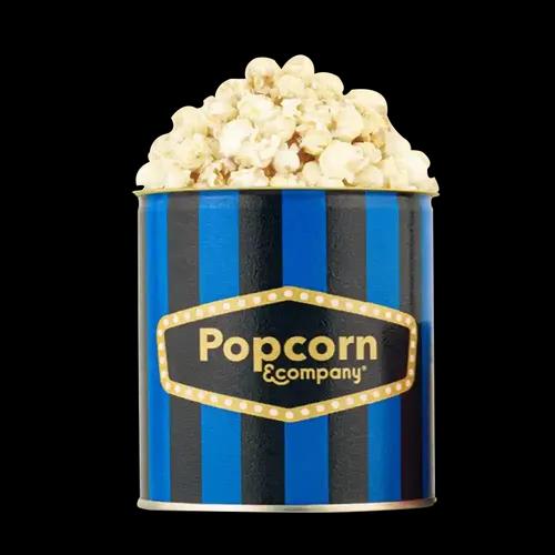 Popcorn & Company Butter Vanilla Sweet Popcorn -130 Gm (Regular Tin)