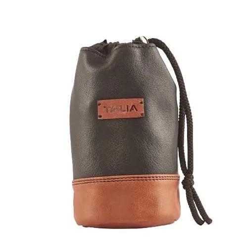 Talia Genuine Leather Drawstring Pouch