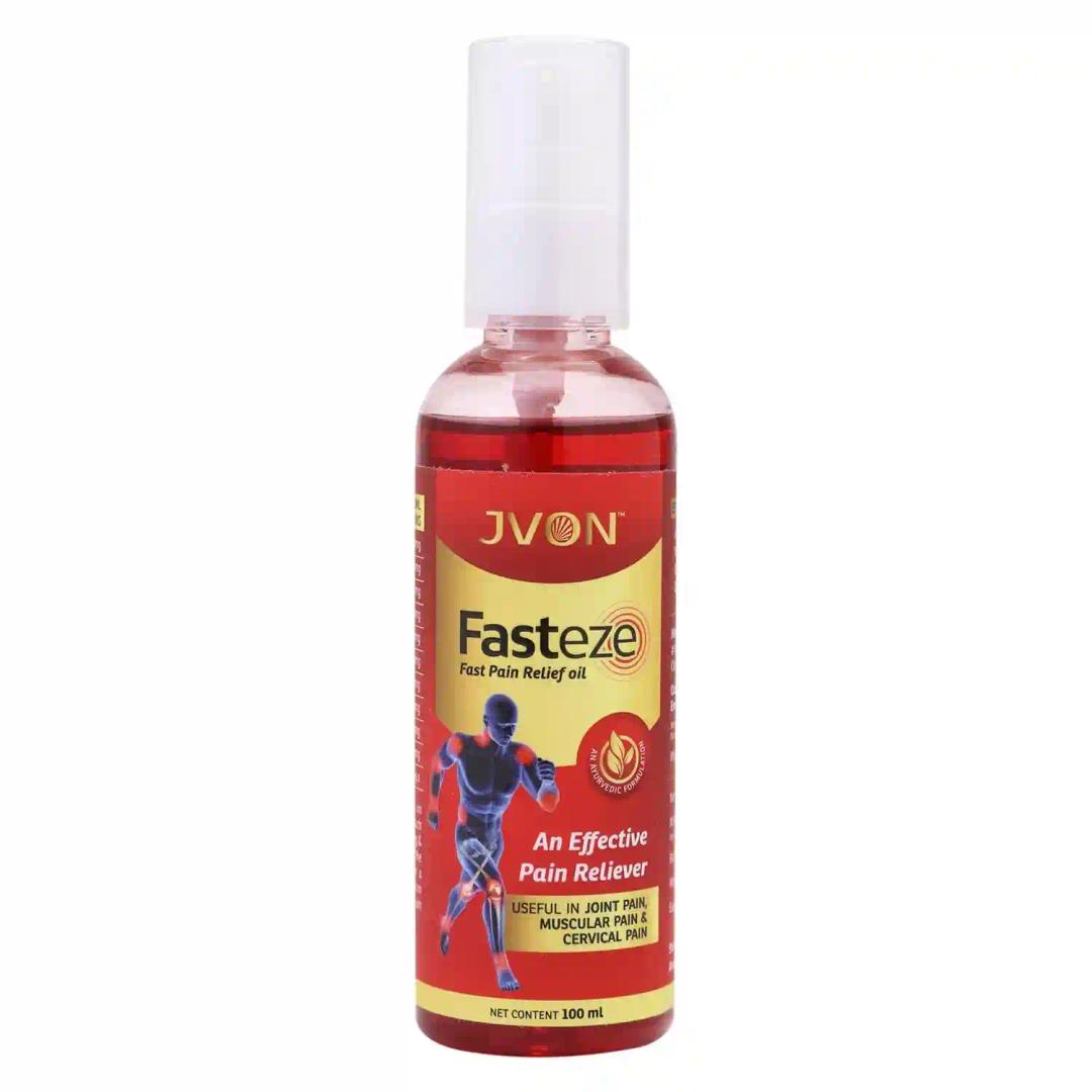 JVON Fasteze Fast Pain Releif Oil an Effective Pain Reliever Useful in Joint Pain.-100 ml.