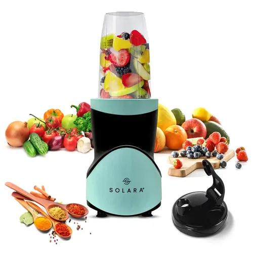 SOLARA Blendeasy Nutri Blender for Smoothies and Juices, Bullet juicer mixer grinder, coffee blender for kitchen, Juicer Machine with 2 Stainless steel Blades