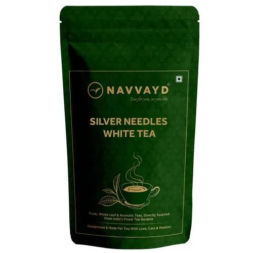 Navvayd Silver Needles White Tea (15 Tea Bags), From Darjeeling - Loose Leaf