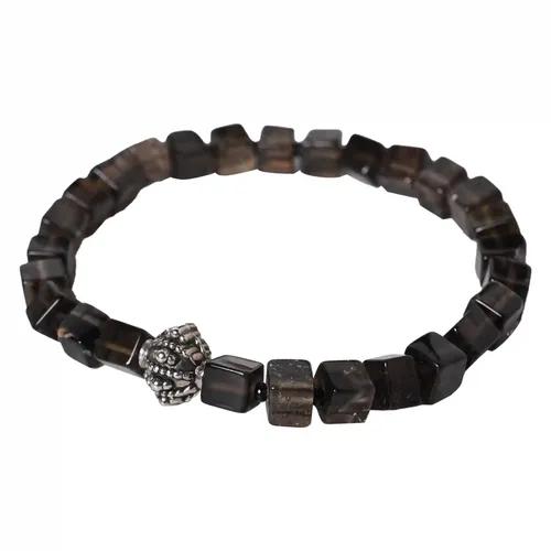 Embrace Tranquility with our Smoky Quartz Healing Gemstone Bracelet