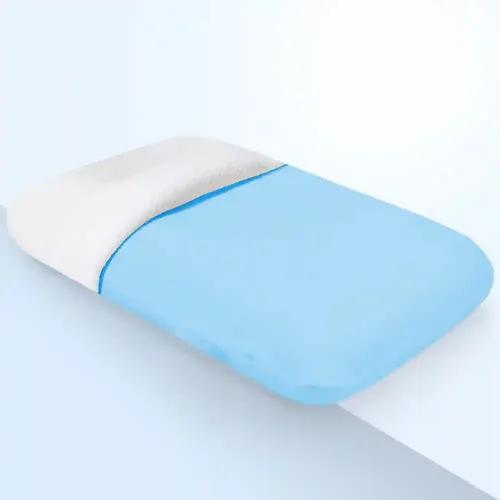 Sleepsia Cooling Gel Memory Foam Pillows - Orthopedic Bed Pillow For Sleeping - Ergonomic & Neck Pain Relief, Back Sleeper, Side Sleeper & Stomach Sleepers