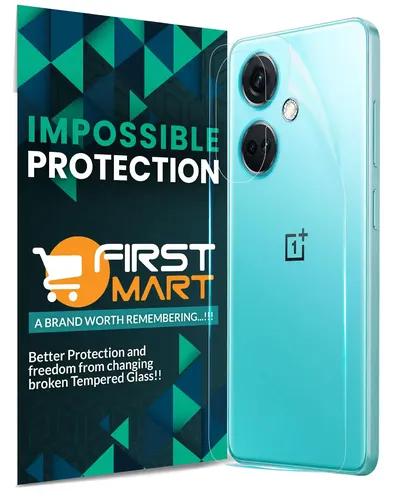 FIRST MART Screen Protector for OnePlus Nord CE 3 5G - Edge to Edge Back 4 Layer Ultra Thin Unbreakable Membrane - Case Friendly Screen Coverage & Installation Kit (Crystal Clear)