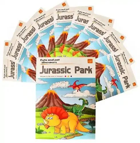 Ji and Ja Jurassic Park Theme Water Doodle Book Colour Book